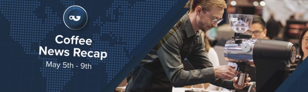Przegląd Wiadomości Kawowych, 9 maja: Prognozy dla Brazylii na lata 2025/26 sięgają 55,7 mln worków, World Brewers Cup odbędzie się w Dżakarcie w dniach 15-17 maja oraz inne wiadomości