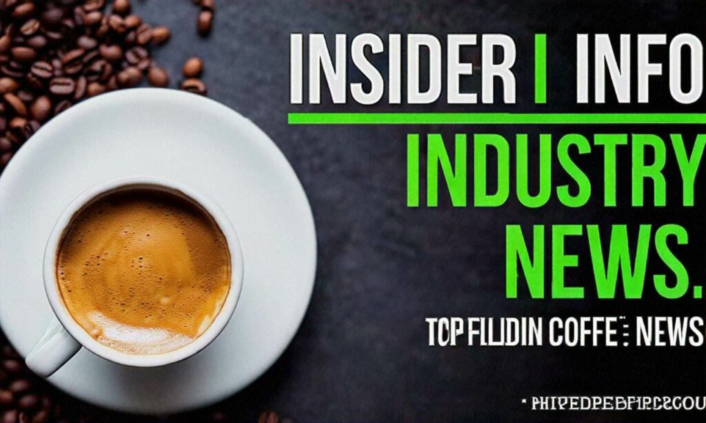 Informacje od Wtajemniczonego: Najważniejsze Wiadomości z Branży Kawowej